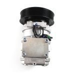 Air Conditioning A/C Compressor 10PA17C 447200-4933 RE69716 for John Deere Loader 260 280 310G 410G - Image 5