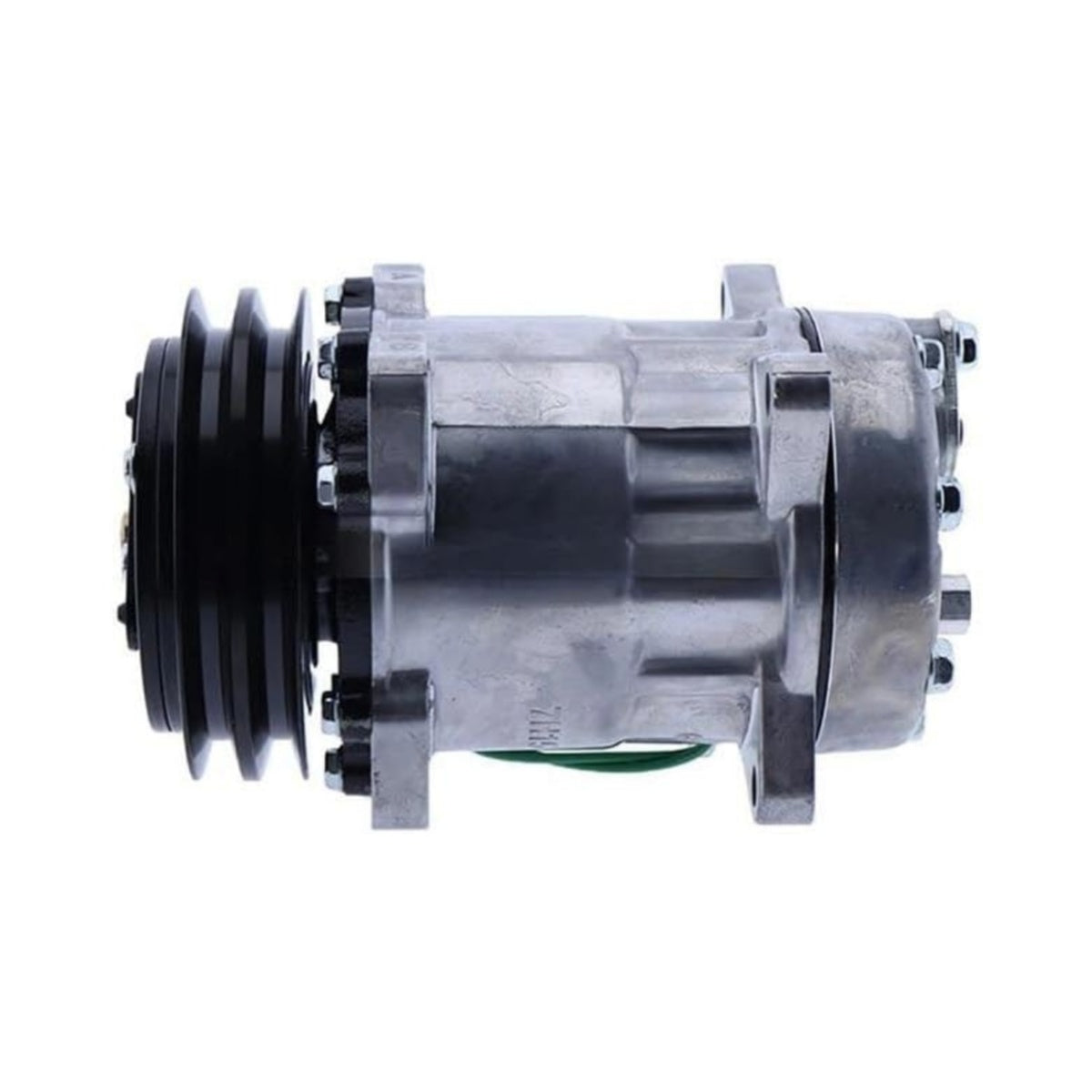 Air Conditioning A/C Compressor VOE15082744 12V 2PK for Volvo Backhoe Loader BL60B BL61B