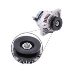 Alternator 12V 40A 18504-6220 for Kubota A28 Engine - Image 2
