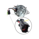 Alternator 12V 60A 1K411-64010 1K411-64011 for Kubota Engine D1803 Hitachi Loader LX20-7 - Image 3