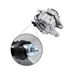 Alternator 24V 50A 8-98092-116 for Hitachi Excavator ZAX240 Isuzu Engine 4HK1 - Image 2