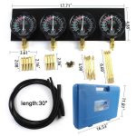 Motorcycle Fuel Vacuum Carburetor Synchronizer Carb Sync Gauge Fit for Honda Yamaha Kawasaki Suzuki GS KZ XS - Image 7