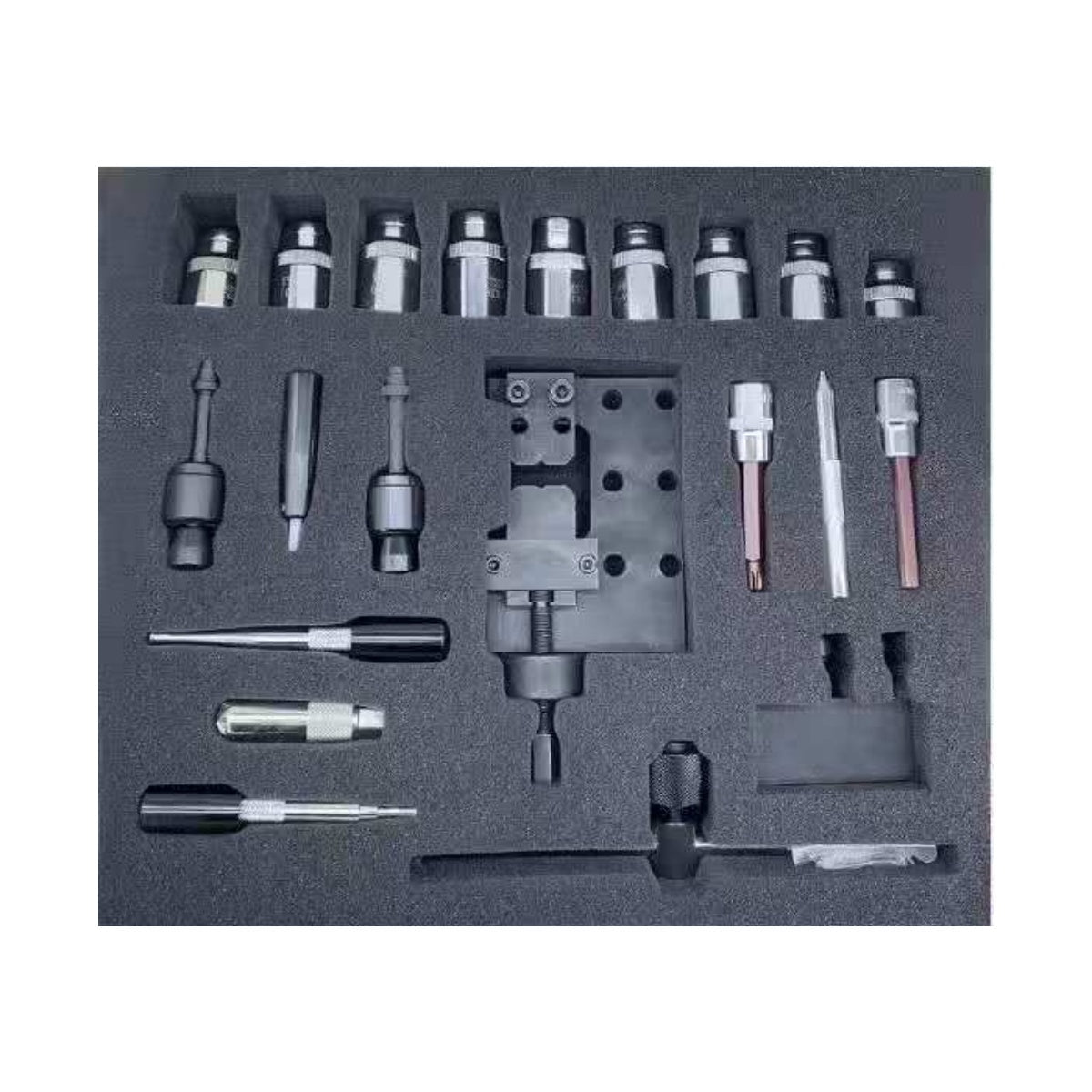 Common-Rail-Injector-Disassembly-Tool-Set_01 Common Rail Injector Disassembly and Assembly Tool Set - Image 1