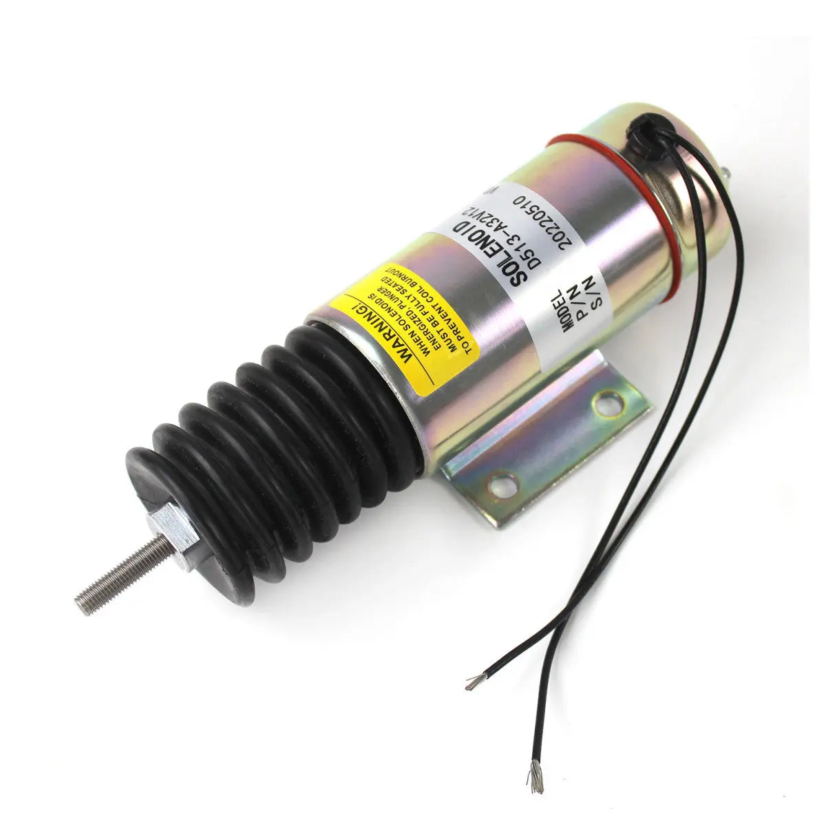 D513-A32V12-D513A32V12-12V-Fuel-Shut-Off-Solenoid-for-Genie-JLG_01 D513-A32V12 D513A32V12 12V Fuel Shut Off Solenoid for Genie JLG Dual Coil Throttle Solenoid - Image 1