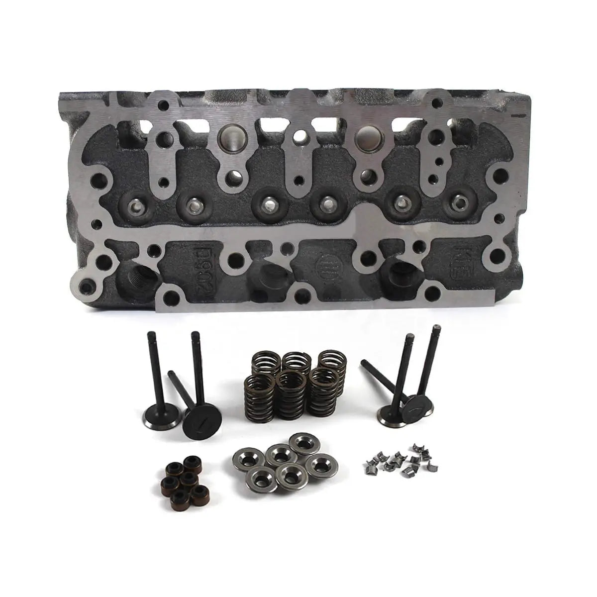 D902-Complete-Cylinder-Head-for-Kubota_04 Complete Cylinder Head D902 with Valves for Kubota RTV900 - Image 1