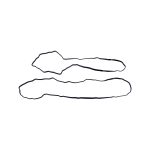 Engine Valve Cover Gasket 6754-11-7120 6754-11-8180 for Komatsu 6D107 Engine