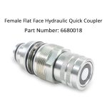Male & Female Flat Face Coupler Kit 6679837 6680018 for Bobcat 753 763 773 863 864 883 A220 A300 A770 - Image 6
