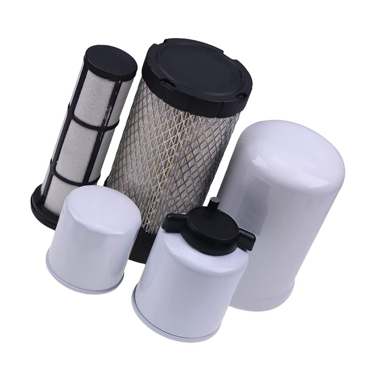 Filter Kit 6671057 6667352 6687262 6687263 6677652 for Bobcat Mini Track Loader MT52 MT55 MT85