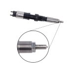 095000-6490 DZ100217 Fuel Injector for John Deere 7430 6068T D7430 Engine - Image 2