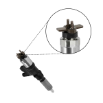 Diesel Fuel Injector 095000-6590 095000-6591 for Hino 268 7.7L 2005 2006 2007 2008 2009 2010 2011 2012-2017 - Image 4