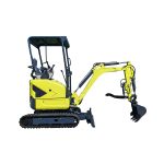 1.65 Ton GW16 Mini Excavator with Kubota Diesel D902 Engine - Image 10