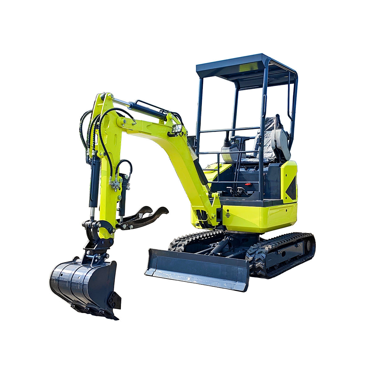 1.65 Ton GW16 Mini Excavator with Kubota Diesel D902 Engine