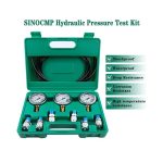 3 Pressure Gauge 6 Test Coupling 3 Test Hose 1 Storage Case Upgraded Version Hydraulic Pressure Gauge Kit for SINOCMP - Image 3