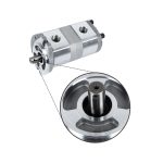 HGP-33A-F6-6R Hydraulic Tandem Double Gear Pump - Image 2