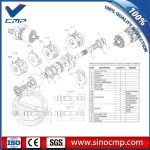 HPV95A Hydraulic Pump Spare Parts for Komatsu PC200-7 PC210-7 - Image 2