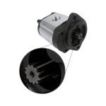 Hydraulic Gear Pump 6672051 6672513 550136836 for Bobcat 751 751G 753 753G Skid Steer - Image 2
