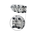 Hydraulic Gear Pump 705-41-03010 for Komatsu Excavator PC40-6 PC40-7 PC50UU-2 - Image 3