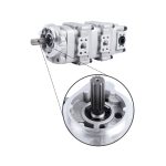 Hydraulic Gear Pump 705-41-08010 for Komatsu Excavator PC40-6 - Image 2