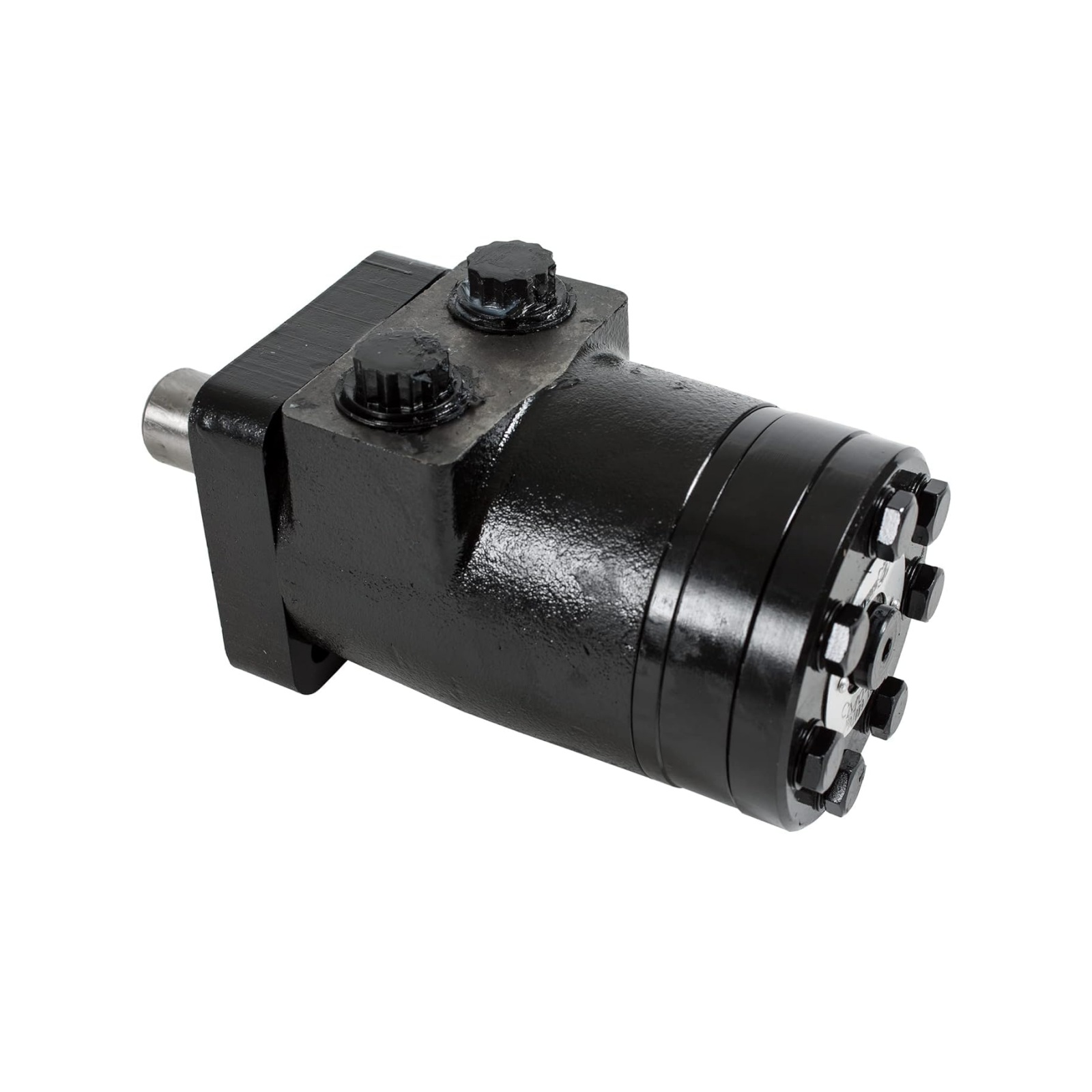 Hydraulic Motor CM034P for Buyers Products 4-Bolt Mount Type 0.25" Shaft Keyway 1/2" NPT