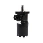 Hydraulic Motor CM074P for Buyers Products 4-Bolt Mount Type 0.25" Shaft Keyway 1/2" NPT - Image 4