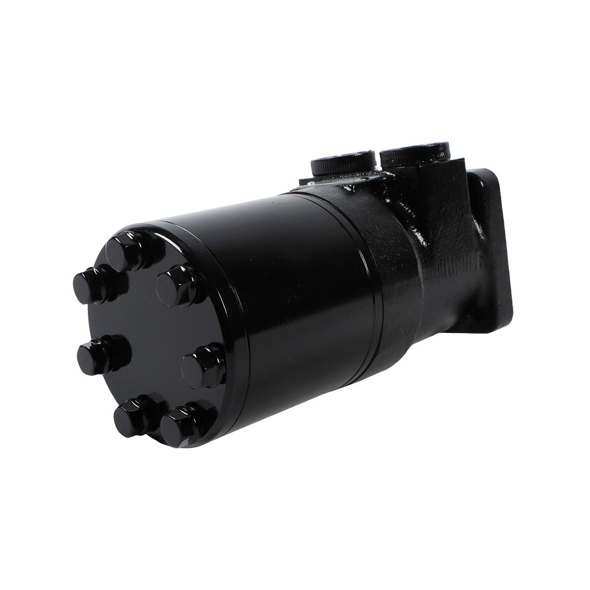 Hydraulic Motor CM084P for Buyers Products 4-Bolt Mount Type 0.25" Shaft Keyway 1/2" NPT - Image 5
