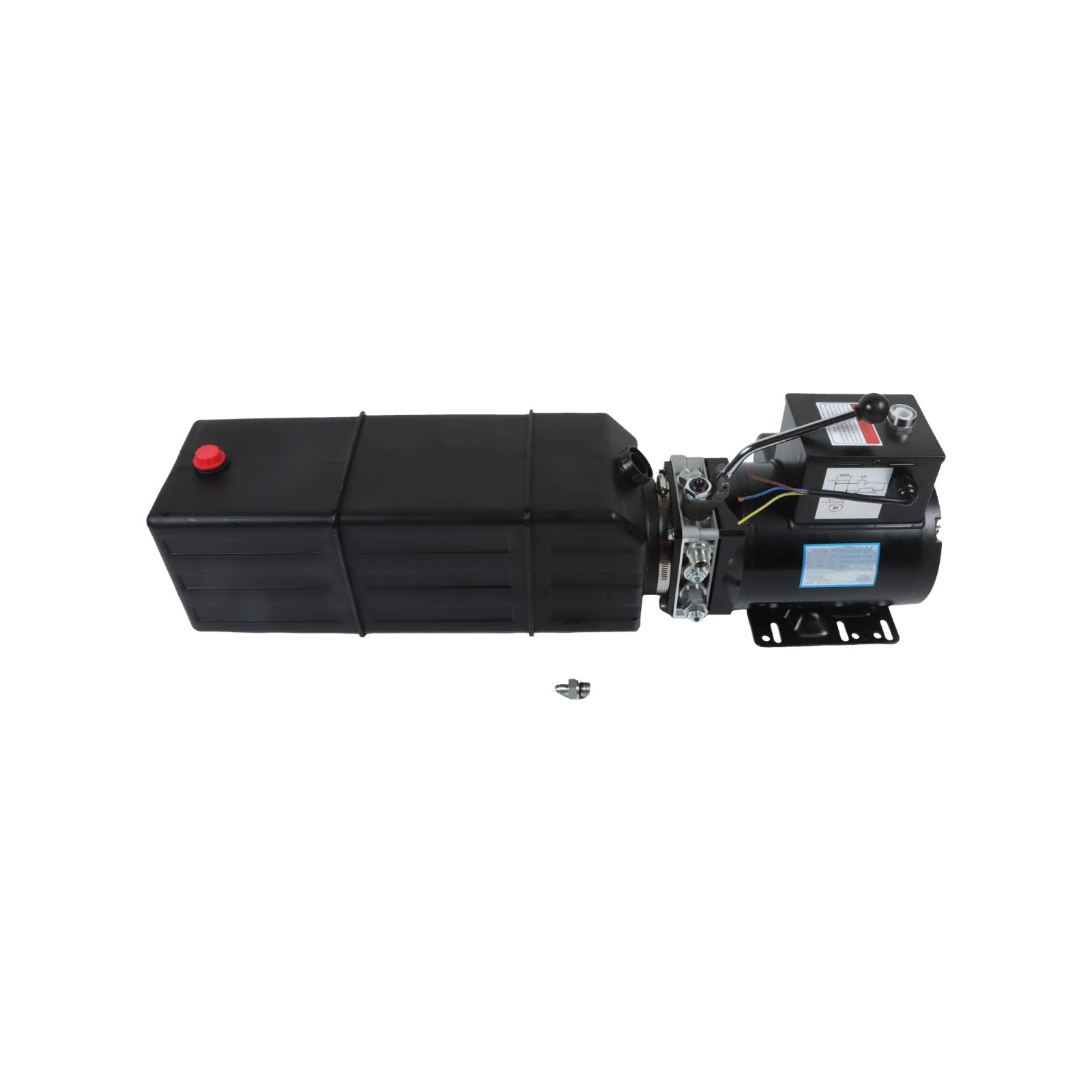 Hydraulic Power Unit 15 Quart Single Acting AC220-240V for Car Lifting Dump Trailer