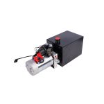 Hydraulic Power Unit 8 Quart Double Acting DC 12V for Car Lifting Dump Trailer - Image 4