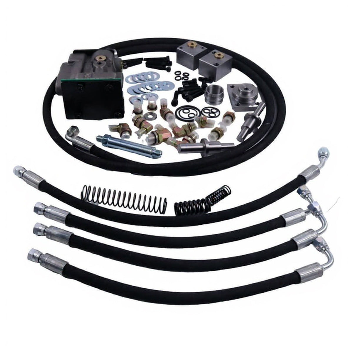 Hydraulic Pump Conversion Kit HPV091 HPVO91V Fits for John Deere 490E 490ELC 790ELC