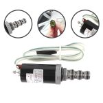 KDRDE5KR-20 40C07-203A Solenoid Valve for Kobelco SK60-3 SK200-2 - Image 2