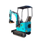 1 Ton KV12 Mini Excavator with Diesel Engine - Image 9