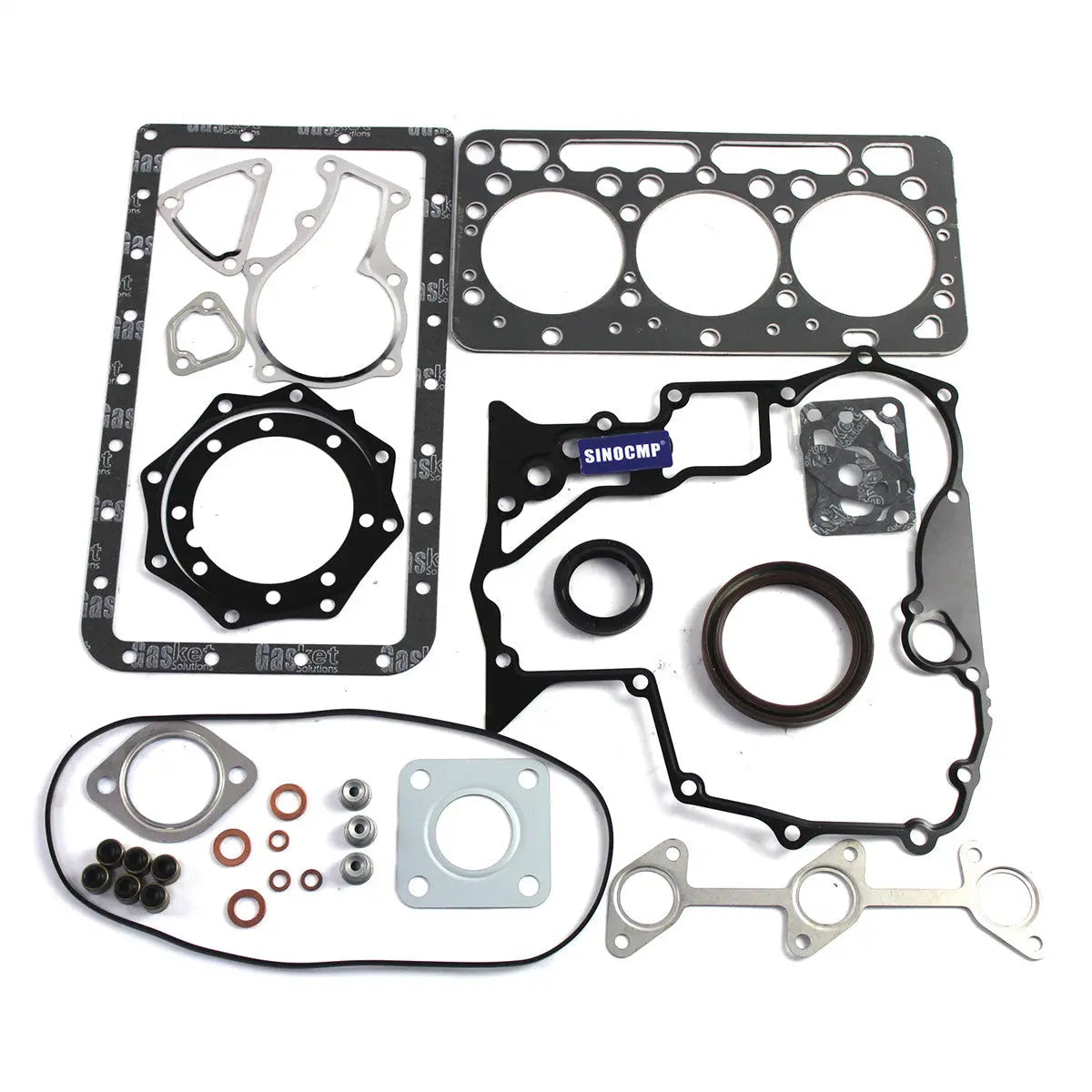 Overhaul Gasket Kit for Kubota Engine D902 Excavator KX41-3 Tractor BX25 Utility Vehicle RTV900
