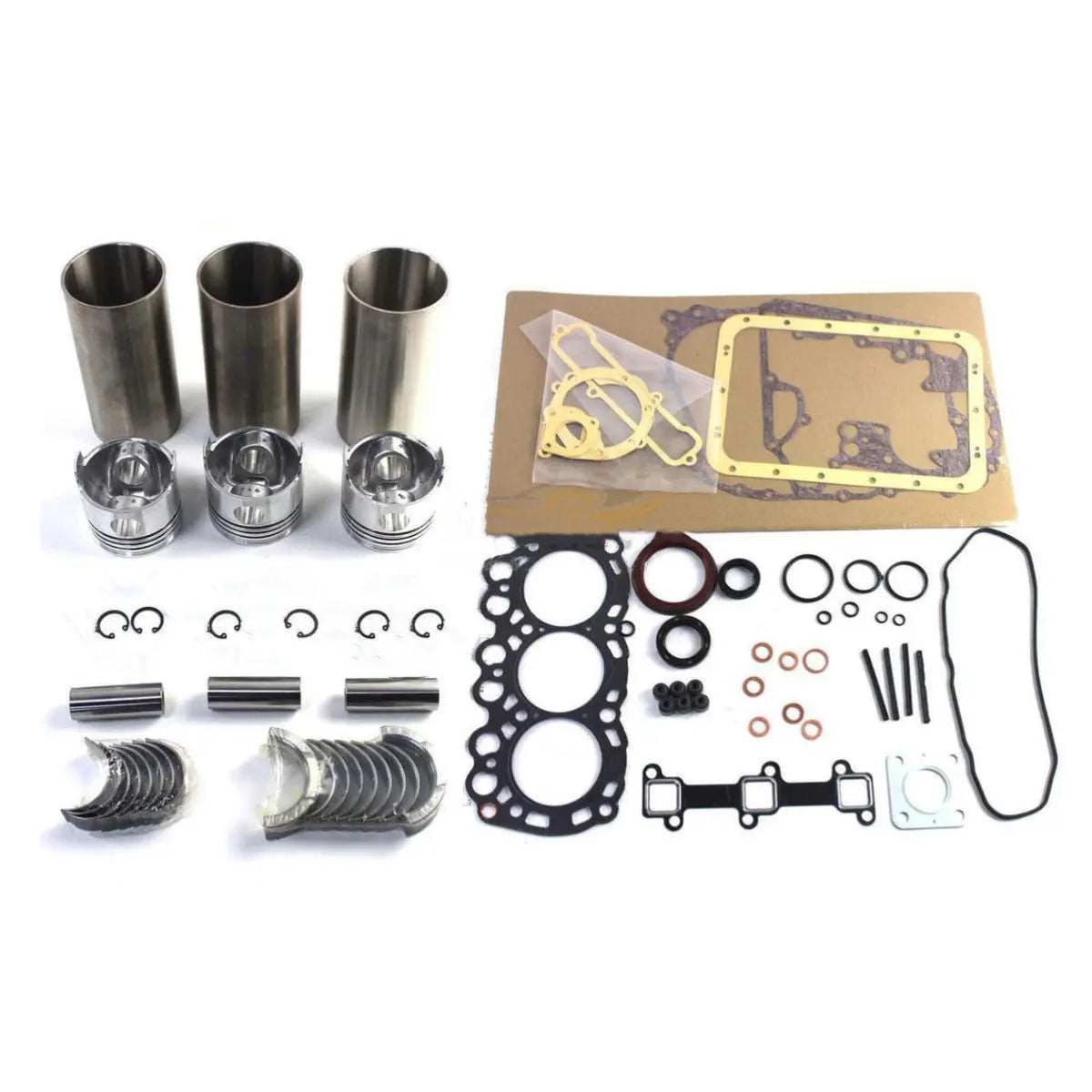 L3E-L3E-61SDH-Engine-Overhaul-Rebuild-Kit-for-Mitsubishi_01 L3E L3E-61SDH 21mm Engine Overhaul Rebuild Kit for Mitsubishi Volvo EC15 - Image 1