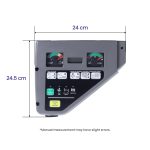 Left Instrument Panel 6689754 for Bobcat Skid Steer Loader 751 753 763 773 863 873 883 - Image 3