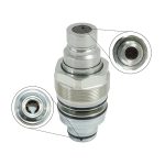 Male & Female Flat Face Coupler Kit 6679837 6680018 for Bobcat 753 763 773 863 864 883 A220 A300 A770 - Image 5
