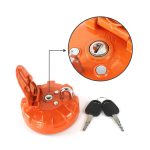 110911-00126 New Fuel Tank Cap with 2 Keys for Daewoo Doosan DH300 Excavator Parts - Image 2