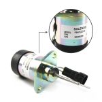 PS41CZ318 1E411-60012 Stop Solenoid 12V for Kubota 325 Miller Mig Welder Trailblazer D902 Engine - Image 4