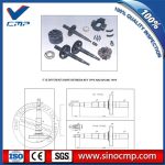 SBS80 Hydraulic Pump Spare Parts Fit Caterpillar 312C 312D - Image 2