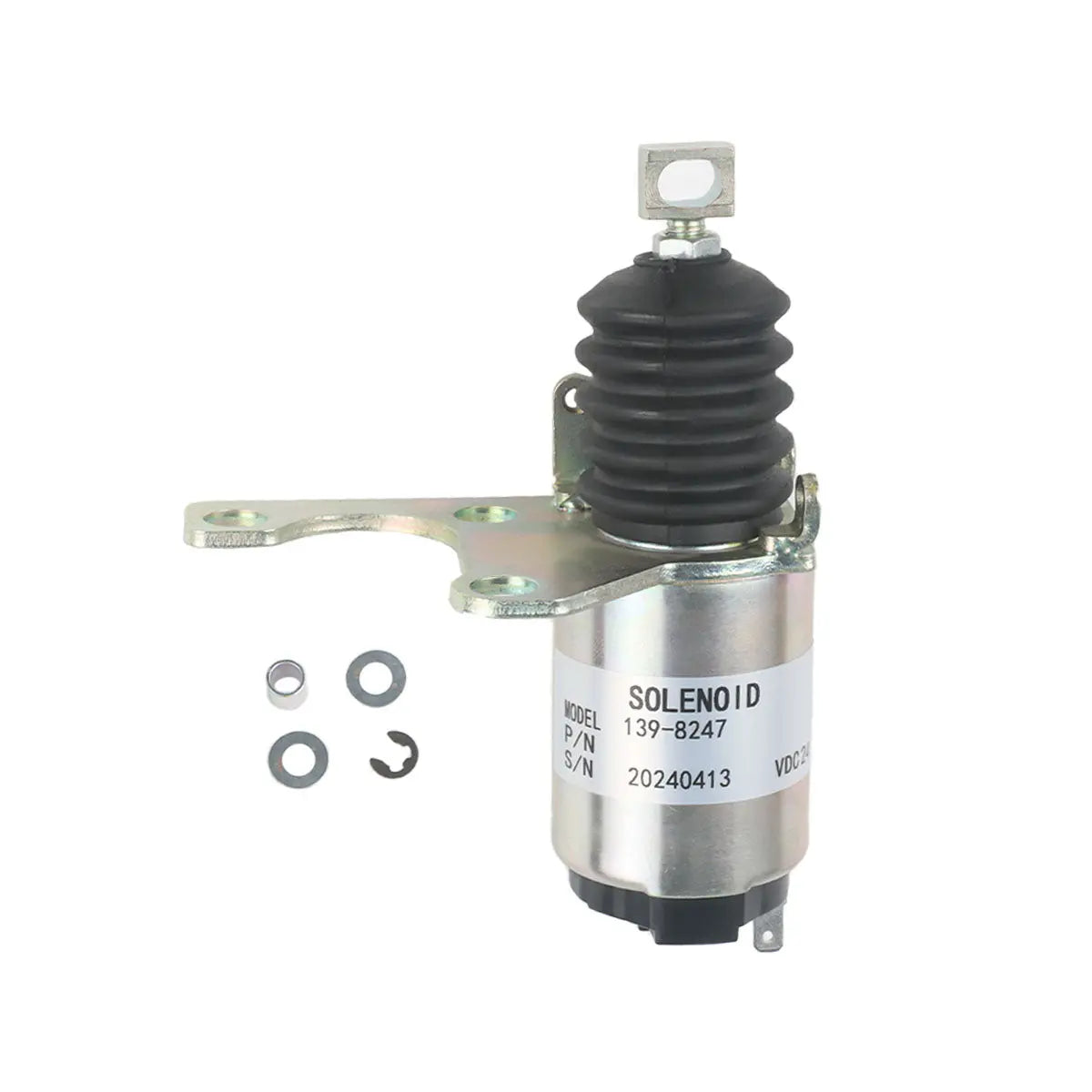 Shut Off Solenoid 139-8247 for CAT Engine C-9 C9 3126E C7 Excavator 305.5 306