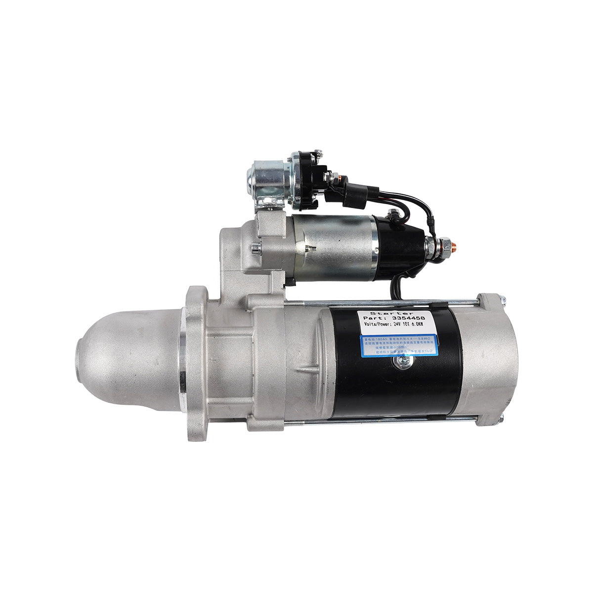 Starter Motor 3354458 for Cummins QSB 4BT 6BT 5.9L Engine