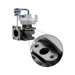 Turbo Turbocharger TD04L4-09TK3 49177-03242 for Caterpillar CAT Skid Steer Loader 236D - Image 4